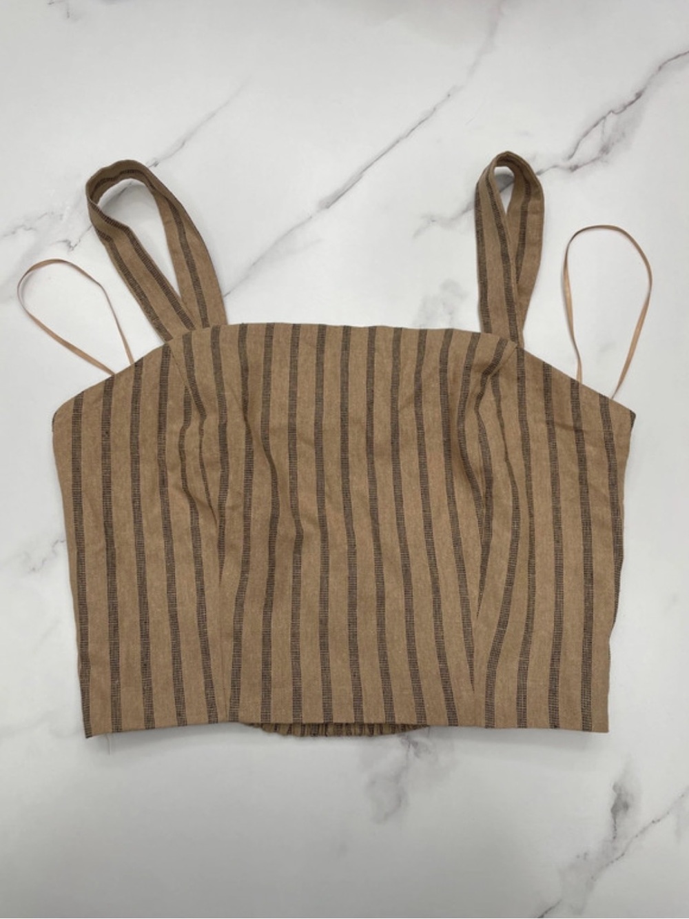 Linen Striped Tank top S